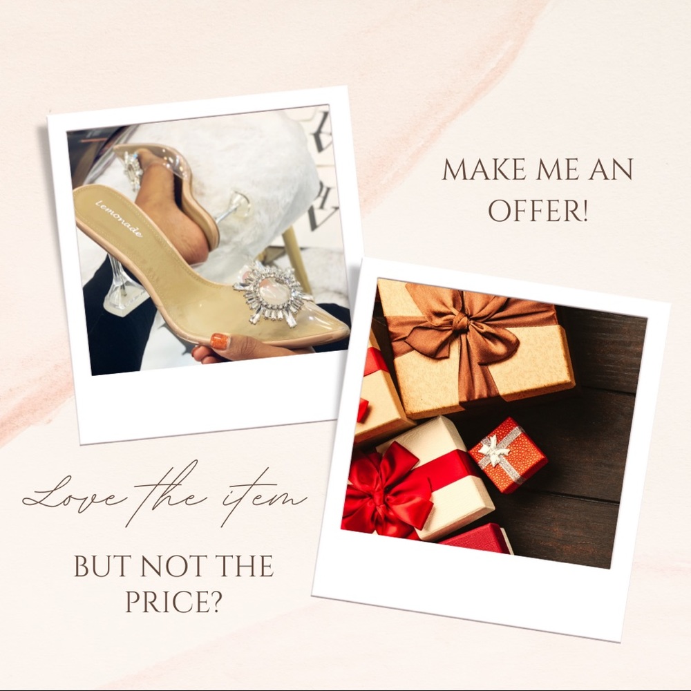 😍 LOVE AN ITEM, but not the price? Make me an offer! ✨